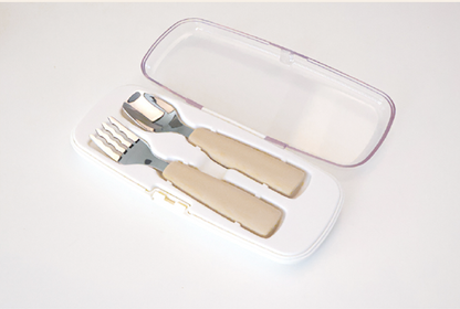 Toddler Spoon & Fork Set with Case